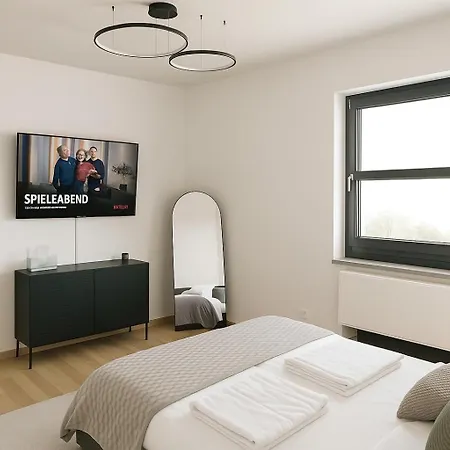 Homely! Bright 3-room Design Wiesbaden! * 威斯巴登