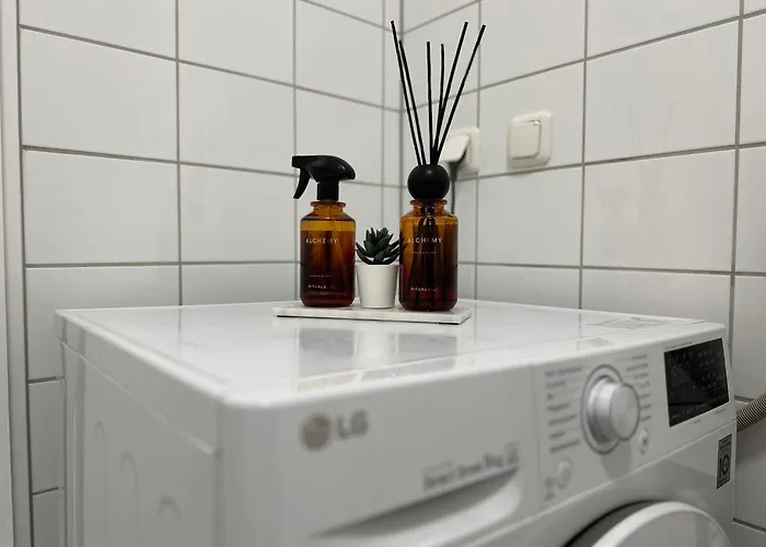 アパート Homely! Bright 3-room Design Wiesbaden!